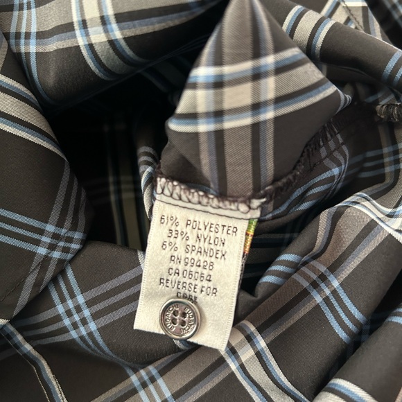 Bugatchi women’s plaid button up shirt - Picture 4 of 6